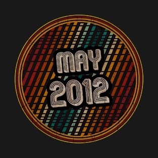 May 2012 - Circle Vintage Retro T-Shirt