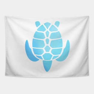 Turtle Blue Ombre Tapestry