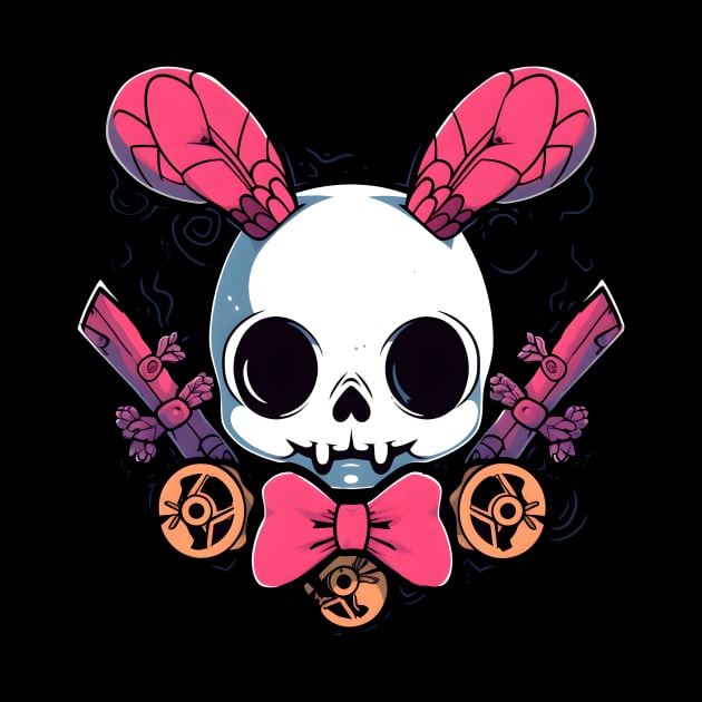 Skull Bunny by The Digital Den