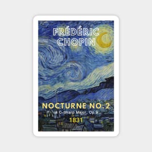 Chopin - Nocturne No. 2 Magnet