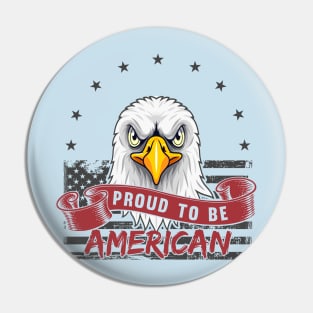 Proud To Be American Pin