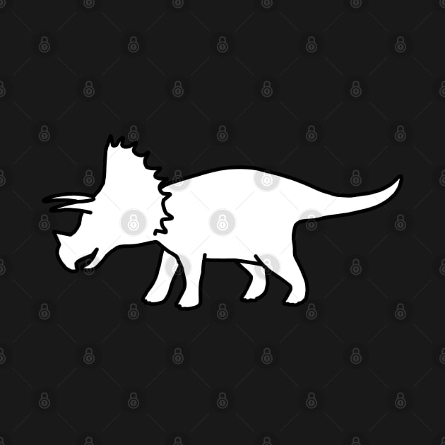 Little Triceratops Pocket by Downtown Rose