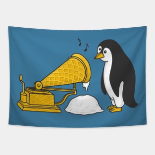 gramophone ice cream Tapestry