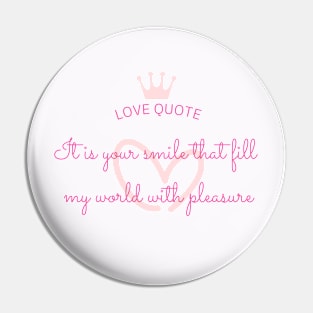 love quote Pin