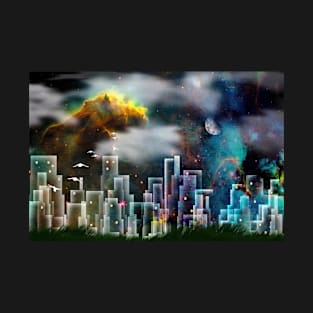 Dream city under another sky T-Shirt