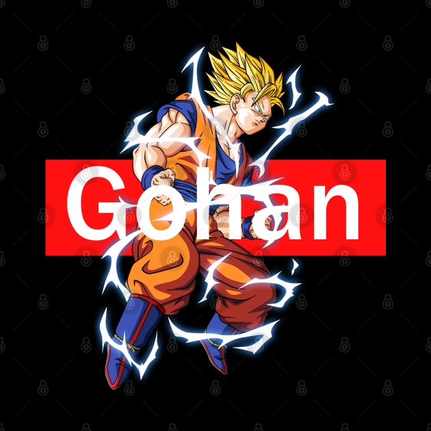 GOHAN - NEW DESIGN by artdrawingshop