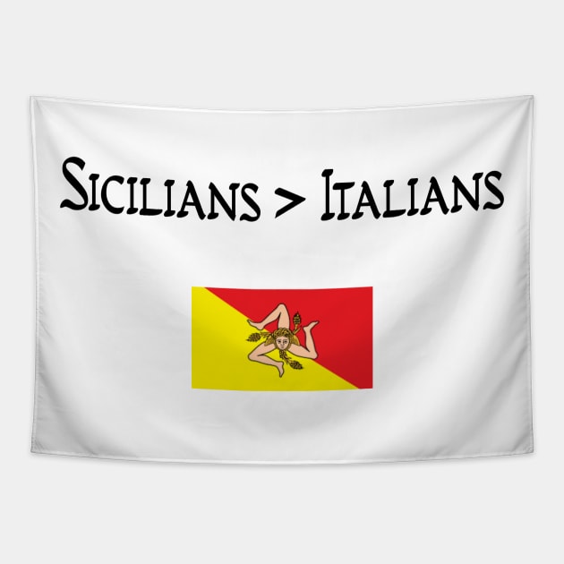 Sicilians > Italians Tapestry by Pastime Pros