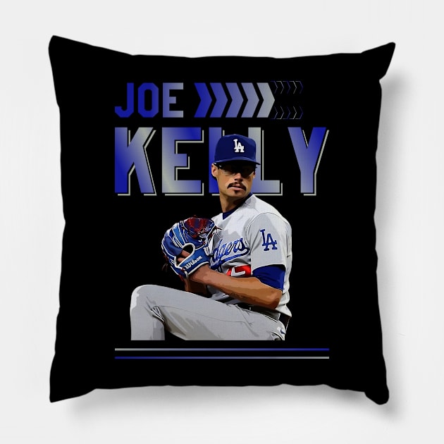 Joe Kelly | baseball Pillow by Aloenalone