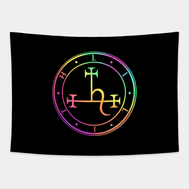 Sigil Lilith Tapestry by OccultOmaStore