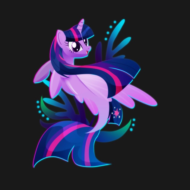 Seapony Twilight Sparkle by Ilona's Store