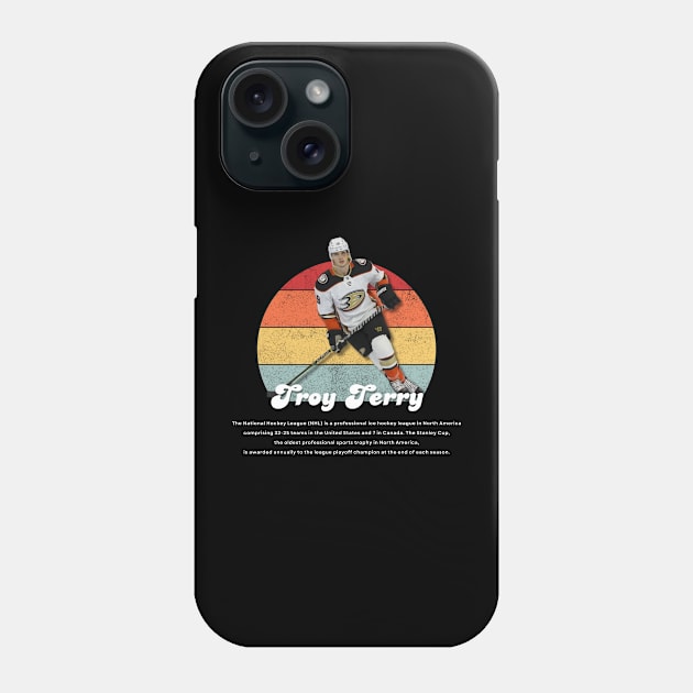 Troy Terry Vintage Vol 01 Phone Case by Gojes Art