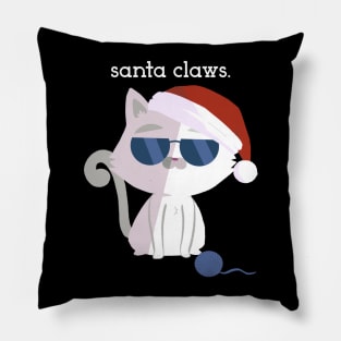 santa claws. Pillow