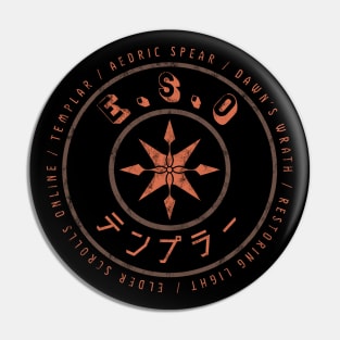 Elder Scrolls Online Templar Pin