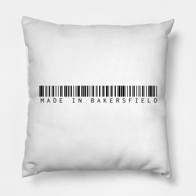 Made in Bakersfield Pillow by Novel_Designs