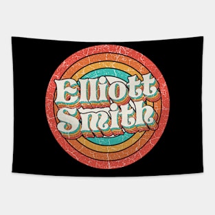 Elliott Proud Name - Vintage Grunge Style Tapestry