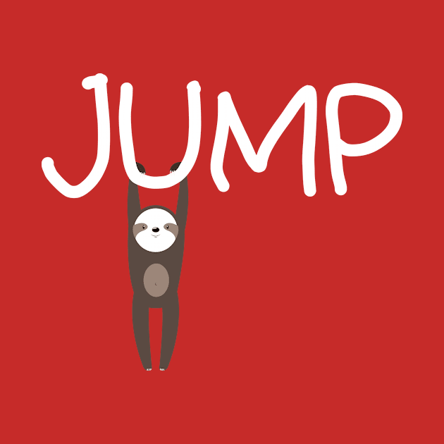 Jump Sloth by Namarqueza