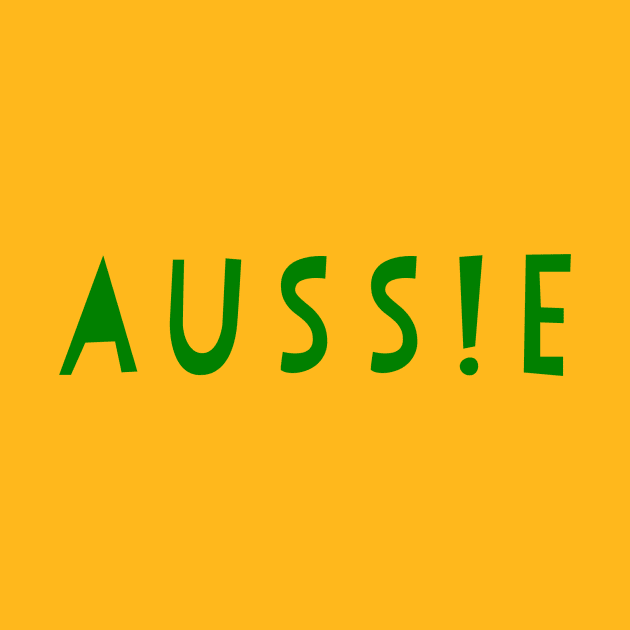 Aussie by MessageOnApparel