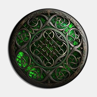 Celtic ornament. Irish ornament for Saint Patrick's Day Pin