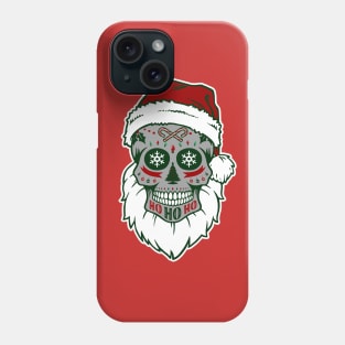 Santa Sugar Skull Phone Case