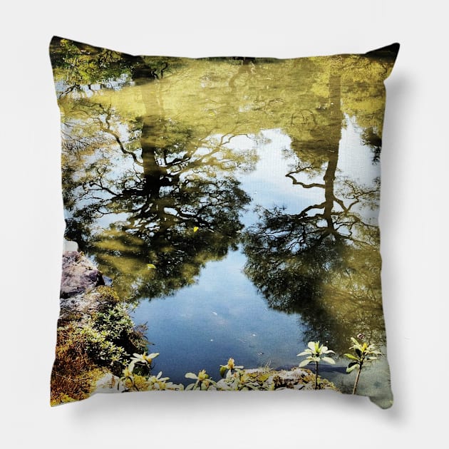 Reflections on Kyoto Pillow by wanungara