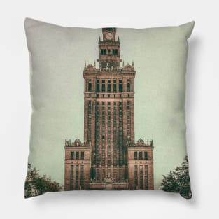 Warsaw Poland Pillow