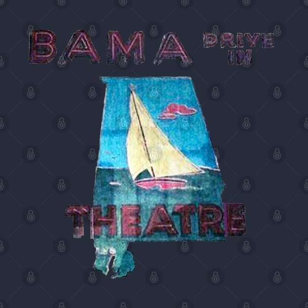 Bama Drive-In Movie Theatre by GeekGiftGallery
