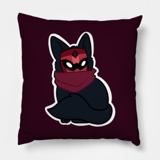 shadow weaver cat Pillow