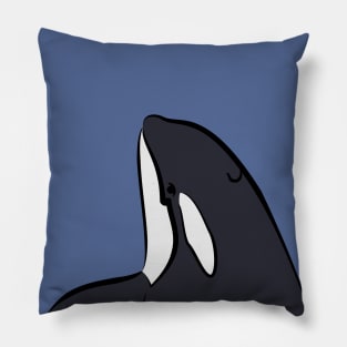 Killer Whale Spyhop Pillow