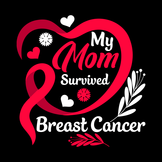 My mom survived breast cancer, breast cancer mom by AYOUGO.ZONDA™