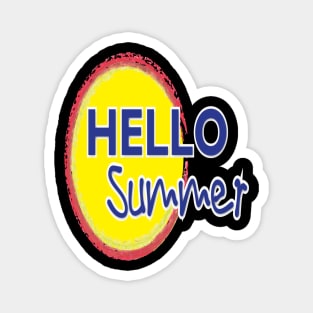 hello summer Magnet