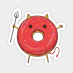 Devil Donut Magnet
