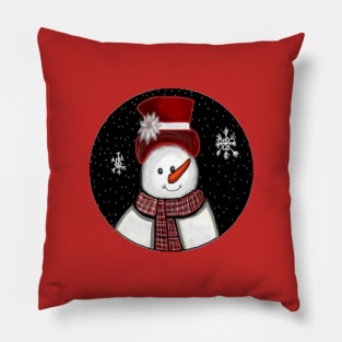 Snowman Pillow