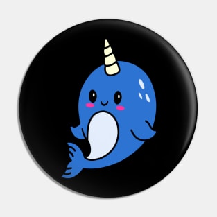 Cute Narwhal Pin