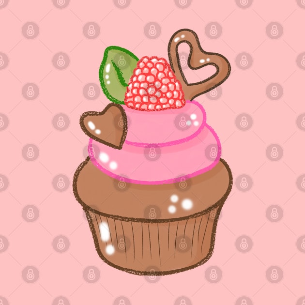 Kawaii Cupcake by Lizzamour