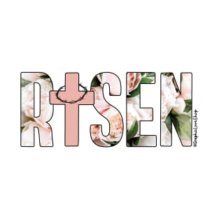 Risen Floral Cross © GraphicLoveShop T-Shirt