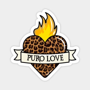 Puro Love heart Magnet