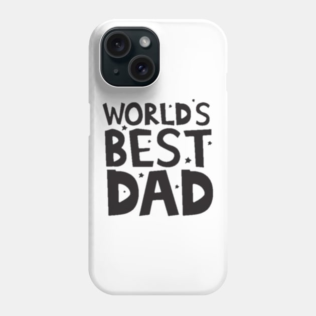 Worlds best dad Phone Case by agenkelapa