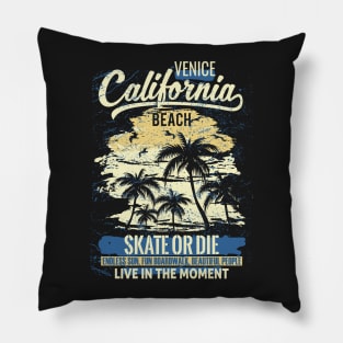 Venice Beach by Basement Mastermind Pillow