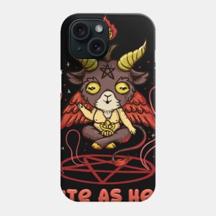 Cute as Hell - anime kawaii Baphomet T-Shirt Phone Case