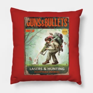 GUNS & BULLETS : Laser & Hunting Pillow