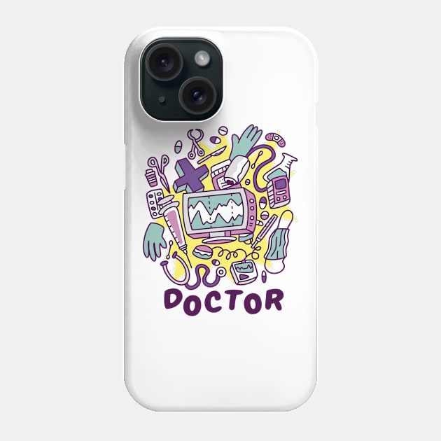 Doctor Elements Phone Case by LindenDesigns