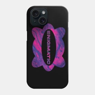 Enigmatic Typograph Phone Case