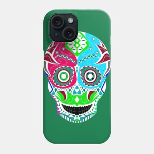 skull in candy tattoo wrestling mask ecopop Phone Case