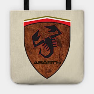 Leather Scorpion Badge Tote