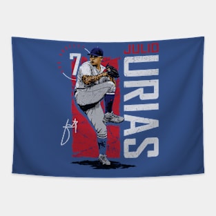 julio urias vintage Tapestry