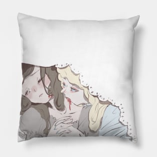 Love is bloody hurt Pillow