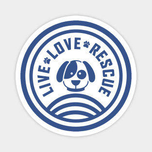 Live Love Rescue Magnet