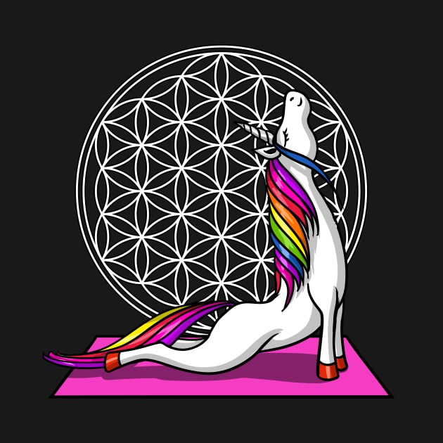 Unicorn Yoga by underheaven