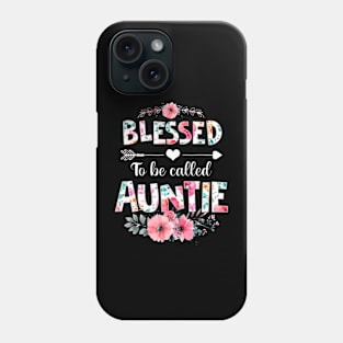 Blessed To Be Called Auntie Aunt Mothers Day Phone Case