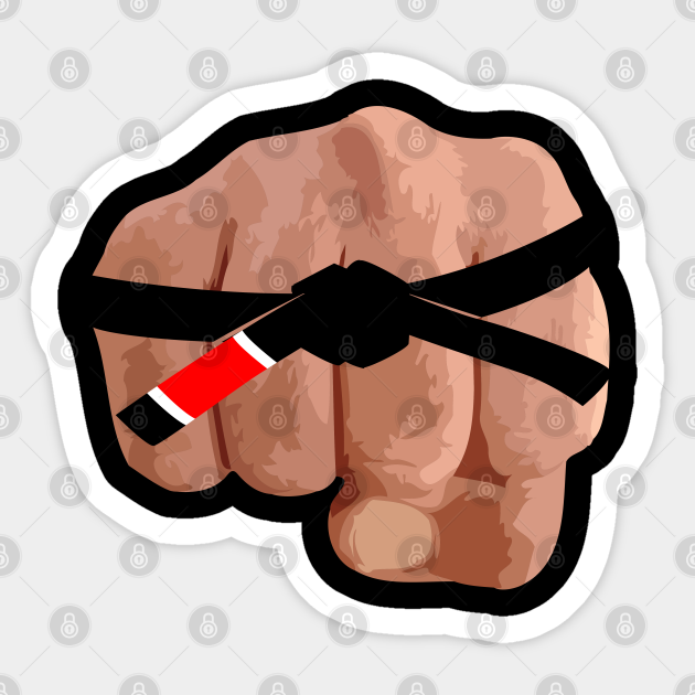 Jiu-jitsu fist - Jiu Jitsu - Sticker | TeePublic